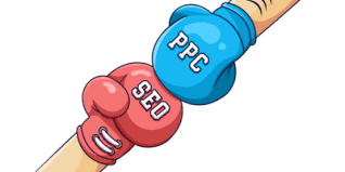 Image result for seo vs ppc